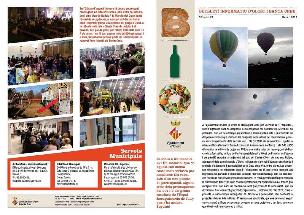 Ja podeu consultar on-line el 27è número de BIO